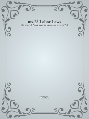 ms-28 Labor Laws